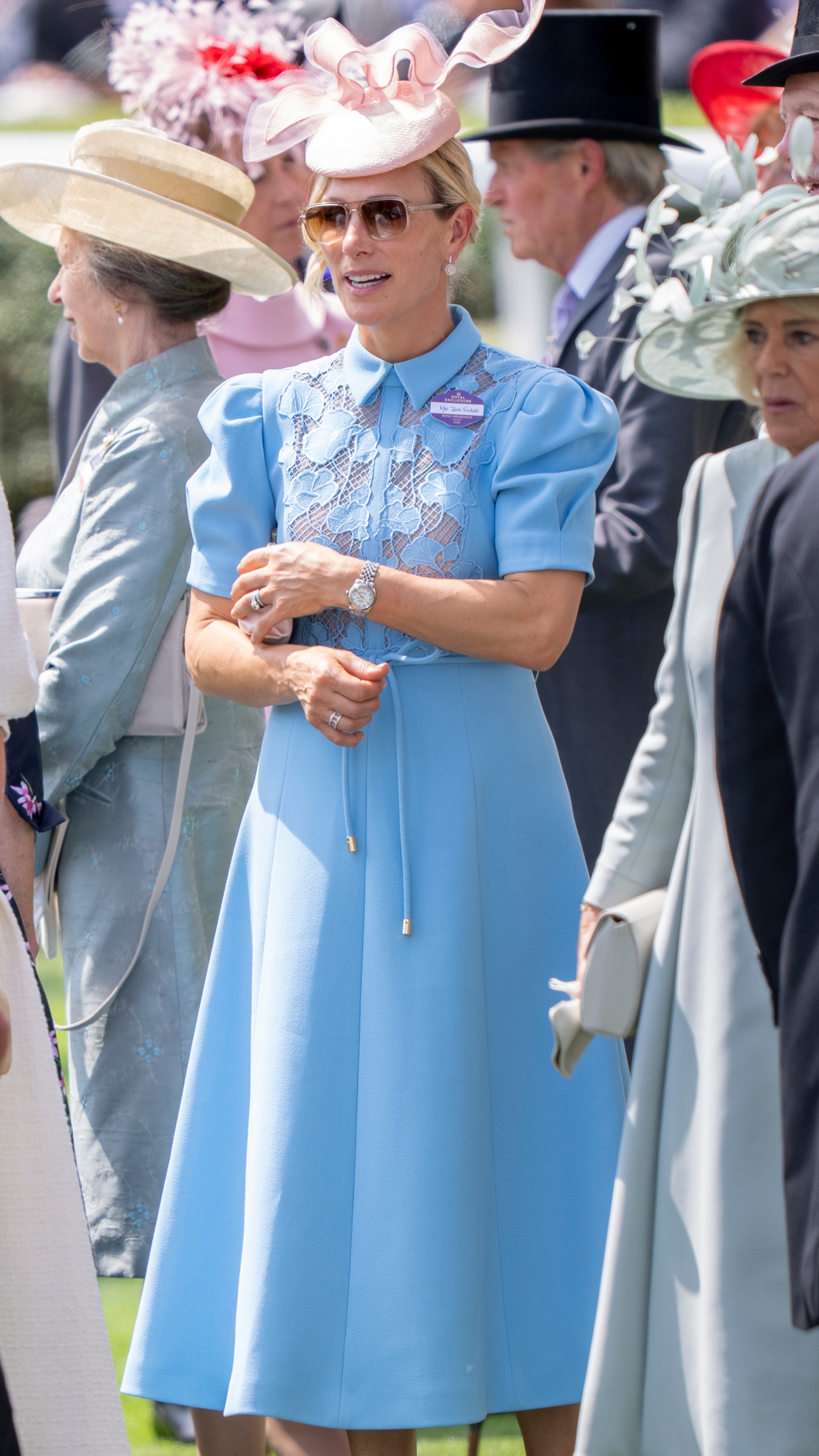 Zara Tindall attends day one of Royal Ascot at Ascot Racecourse on June 17, 2025